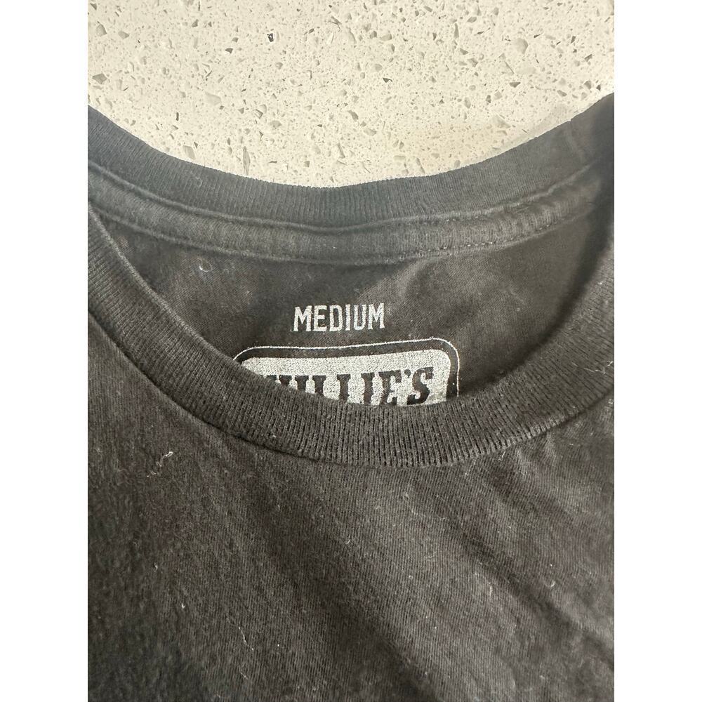 Willie Nelson “Willie's Reserve” T-Shirt, Black, Size Medium - Picture 2 of 5